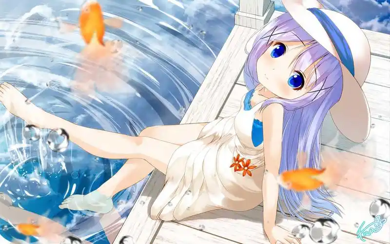 二次元日本动漫美女,高清图片,电脑桌面-壁纸族