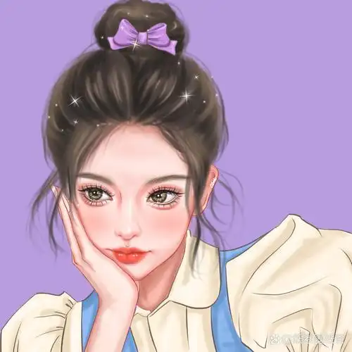 女生头像 | 丸子头女生可爱头像