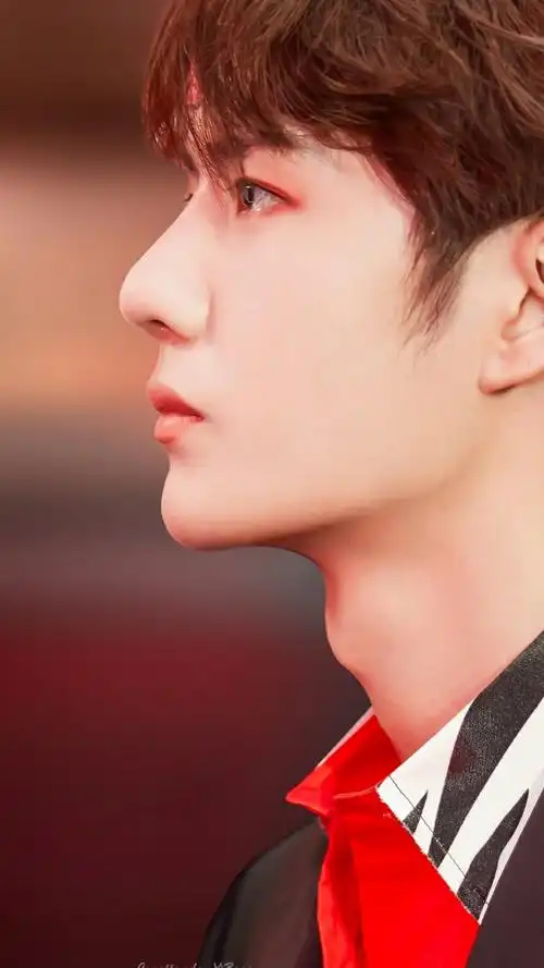 王一博侧颜杀精致