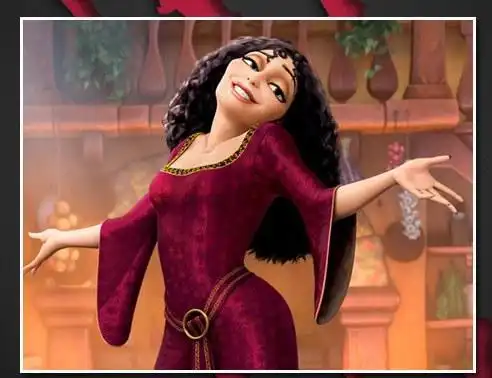 在《长发公主》原著中,葛朵巫婆发现长发公主能利用长发爬出塔外.