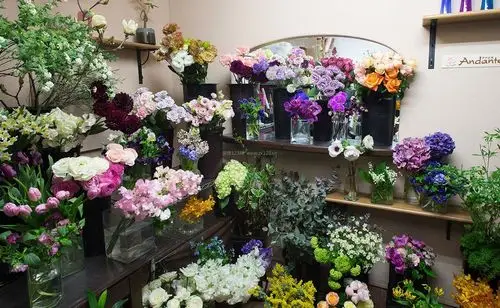 鲜花店店面室内装修设计图_装信通网效果图