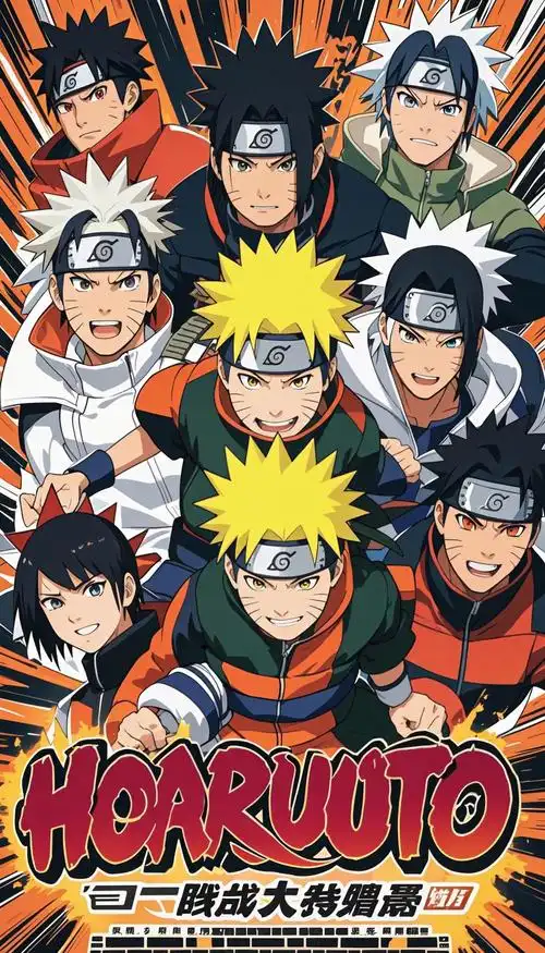 火影忍者经典战役海报