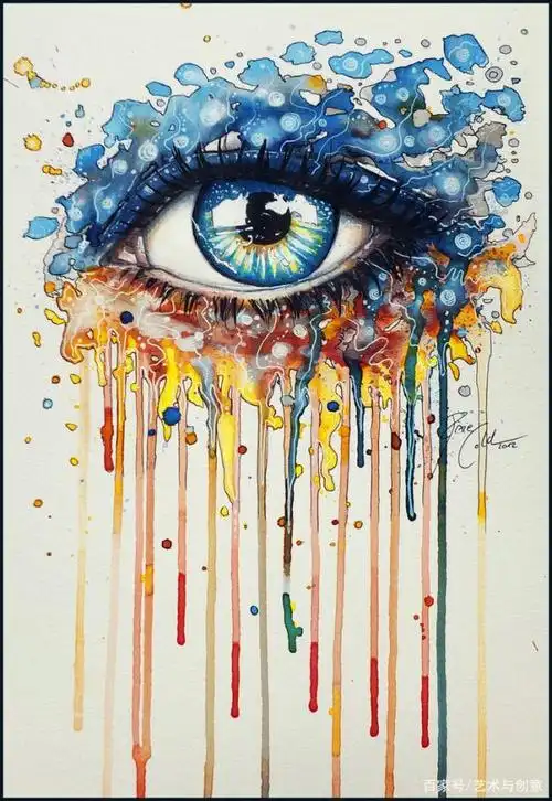 国外艺术家svenjajdicke的疯狂彩色插图作品