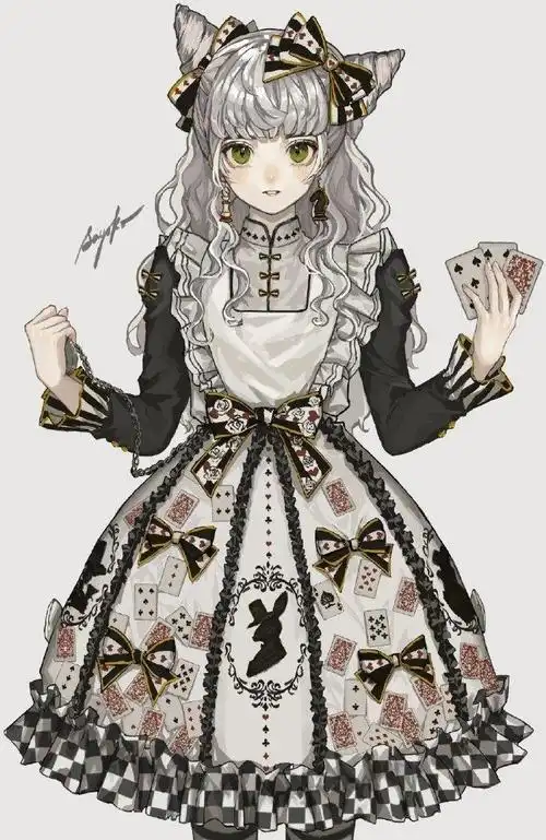 二次元少女插画形象twisayosny2