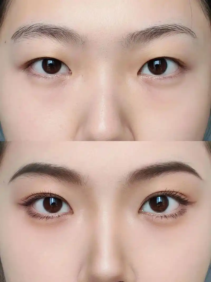 单眼皮变双|自然高级眼妆~教程来咯!贴上双眼皮贴,自然外双 - 抖音