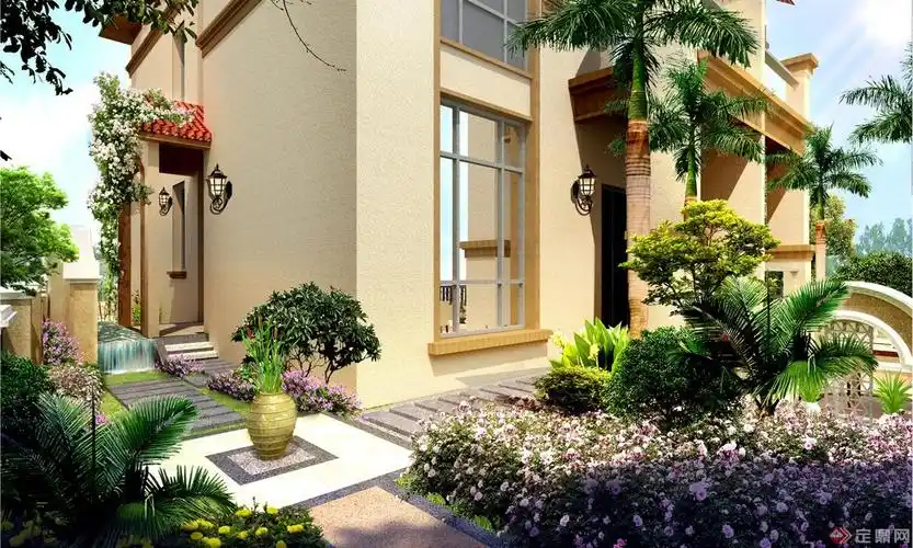 米兰春天——别墅庭院景观设计