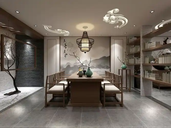 中式风格其它装修设计效果图