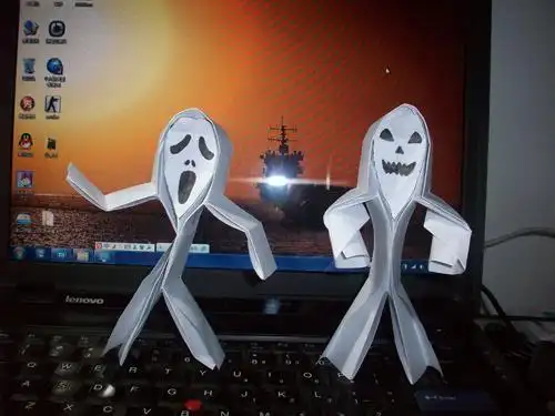 万圣节小人折纸