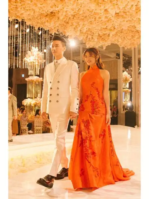 陈晓陈妍希花海归宁宴原创明星婚礼