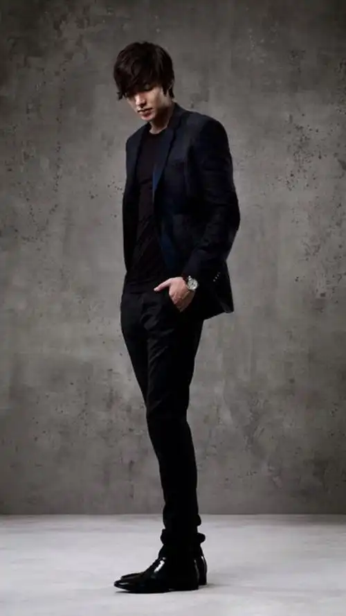 帅气王子李敏镐时尚写真手机壁纸下载