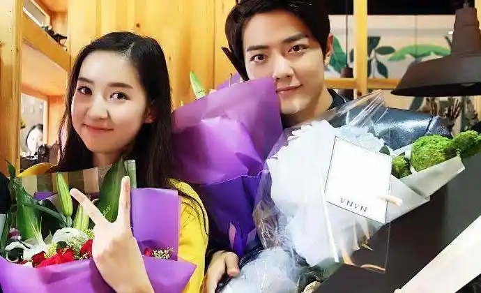 王玉雯肖战谈恋爱了吗