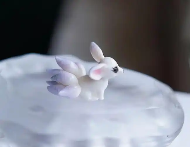 紫色系九尾狐#宝藏饰品大公开  #我的粘土世界  #小众饰品