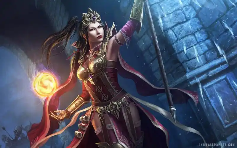 暗黑破坏神3粉丝艺术壁纸1024x768分辨率查看