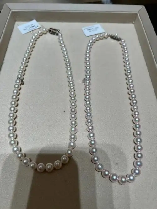 纠结日本两大品牌tasaki和mikimoto珍珠项链