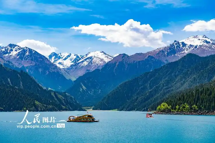 新疆:天山天池夏日风景如画【4】