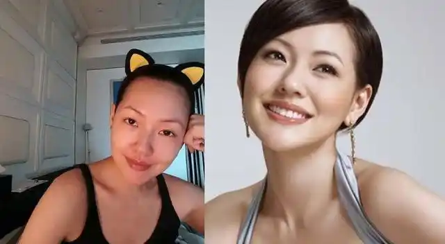 盘点女明星化妆前后对比照,网友:原来他们都是"妆"出来的|化妆|女明星