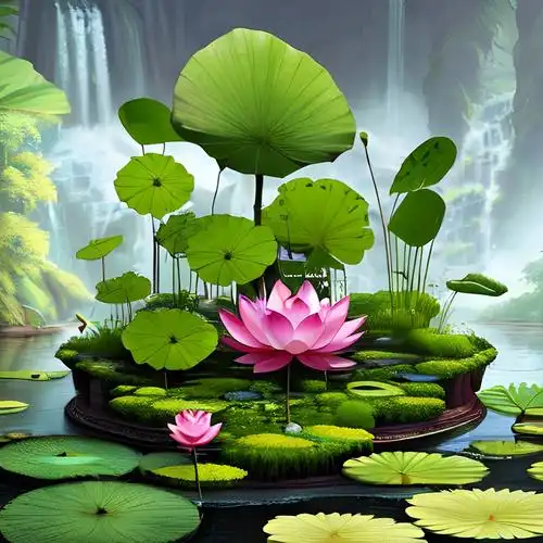 心如止水荷花头像人的性格