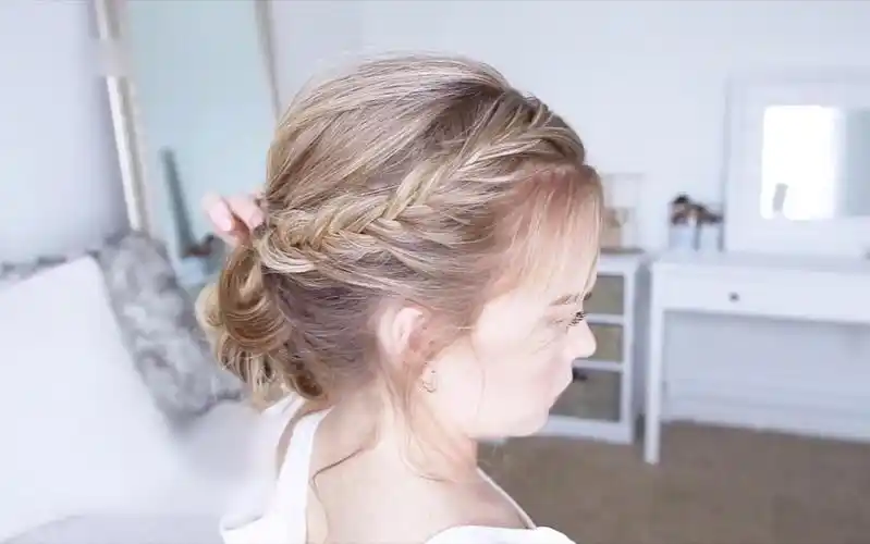 夏日法式编发,蓬松感的发型,造就浪漫气质