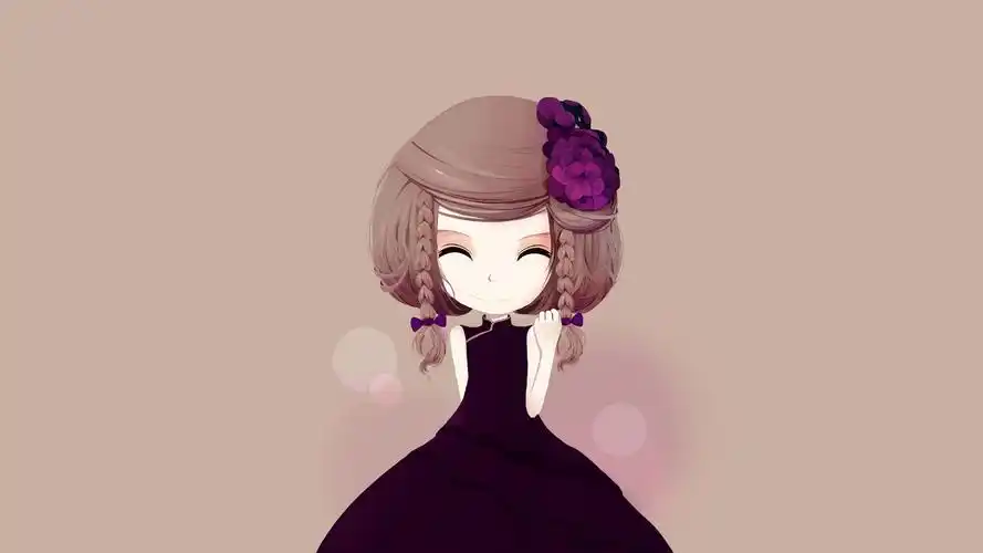 回车桌面>电脑壁纸>动漫卡通>卡通明星>可爱卡通花花姑娘>