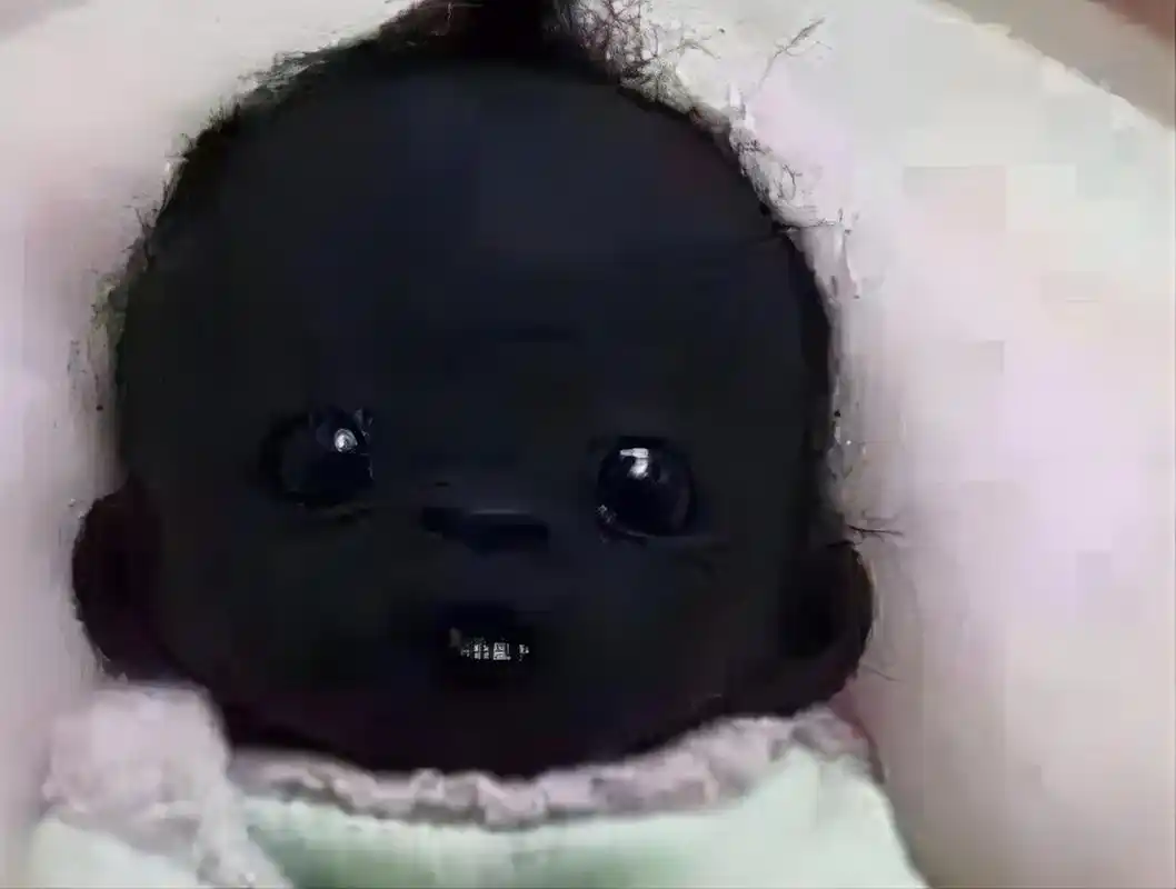 世界上最黑的孩子 世界上最黑的孩子:南非小孩,2015年6月12日,一张名