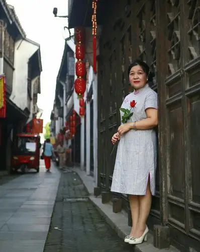 古镇旗袍秀(2018.7.28浏河) - 美篇