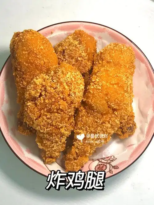 食材:鸡腿5个 葱 姜 料酒 鸡蛋 面粉 淀粉 面包糠 奥尔良腌料9969