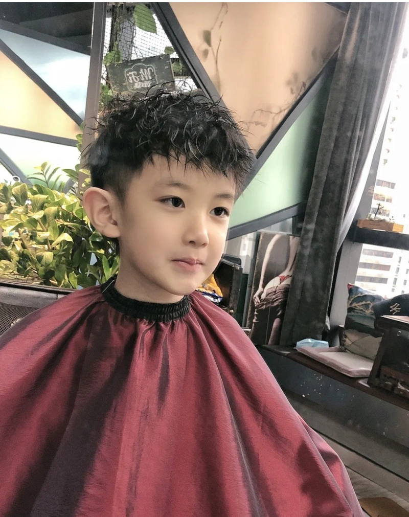 小帅哥发型来了没想到这么帅有儿子的妈妈请收藏