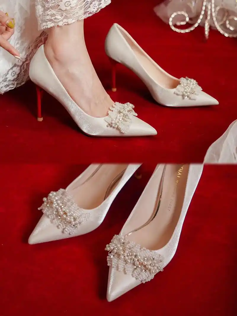 结婚之前一定要刷到啊6015绝美平价婚鞋90.