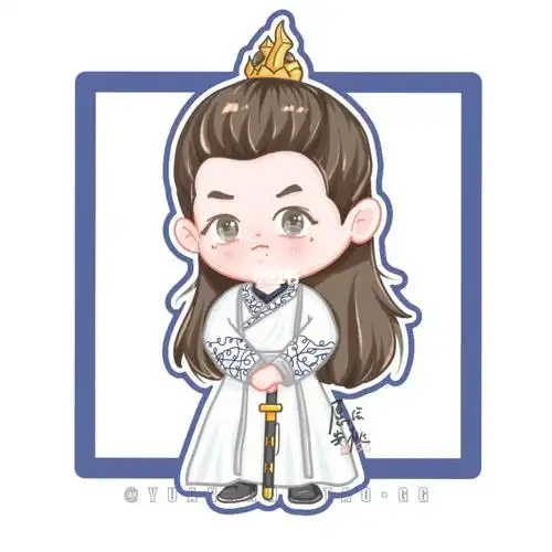 笔记灵感  #肖战  #肖战的小飞侠  #我画的就是肖战  #q版  #头像