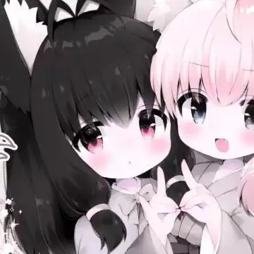 超幼超可爱的微信手绘闺蜜头像