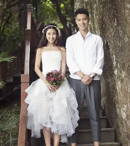 王雷李小萌三亚浪漫婚纱照6