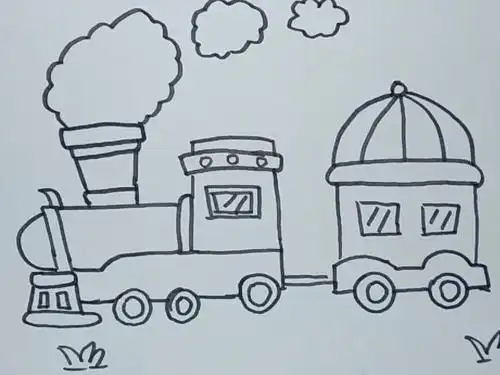 二年级画简笔画儿童