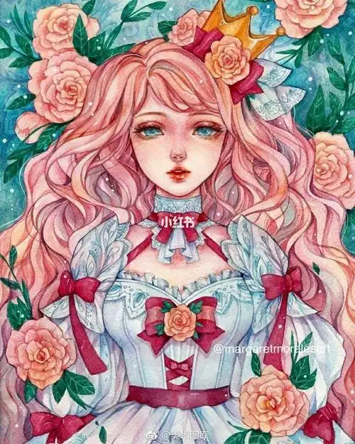 水彩人物画少女水彩人物画少女全身