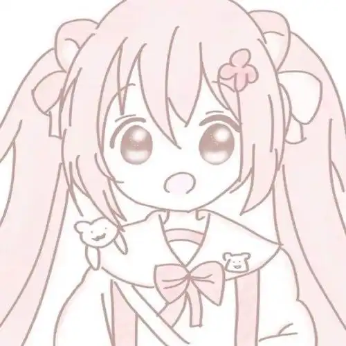 简笔画头像卡通版可爱高清图片唯美动漫简笔画可爱简笔画 可爱 萌萌萌