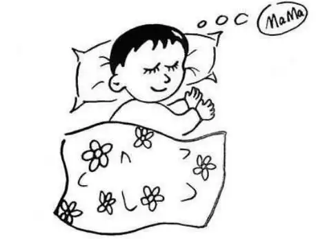 睡觉男孩怎么画男孩睡觉简笔画图片简单画法