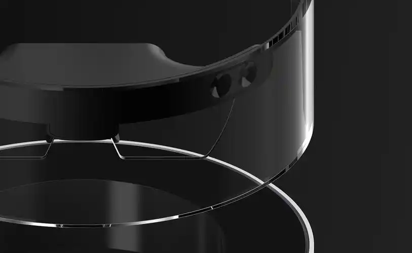 隔着屏幕都透着一股黑科技的气息hololens