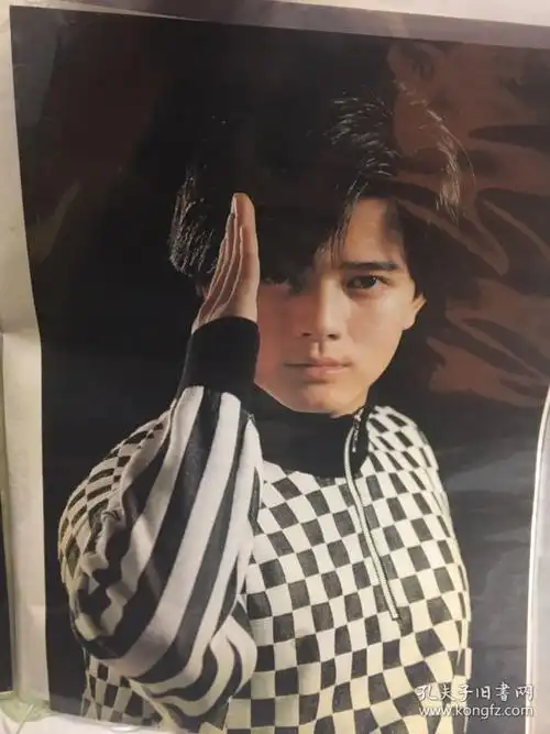 13张四大天王郭富城早期罕见海报挂画宣传画找贴画广告画52*37cm覆膜