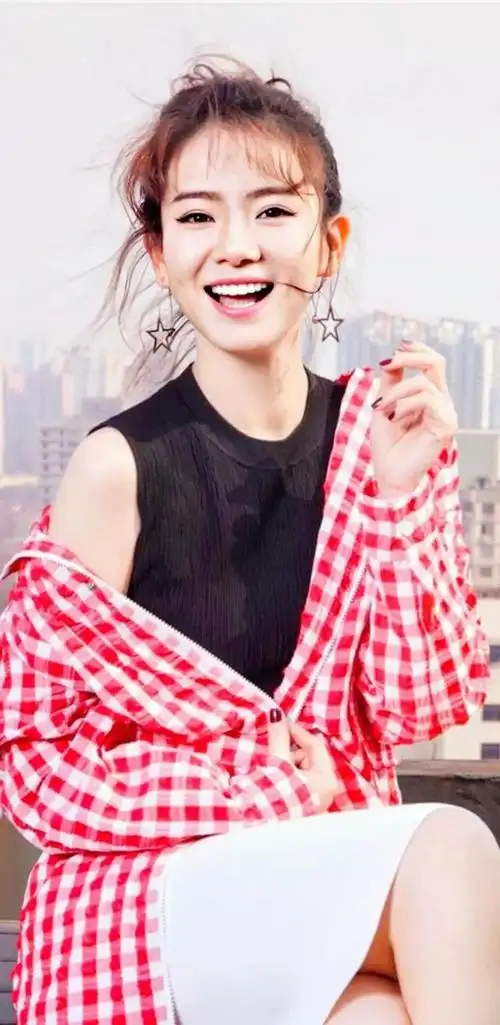 戚薇女神你的笑容是我见过最美的太阳