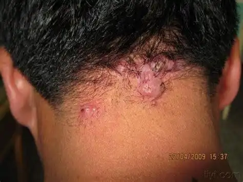 头后脑勺长了好多脓包