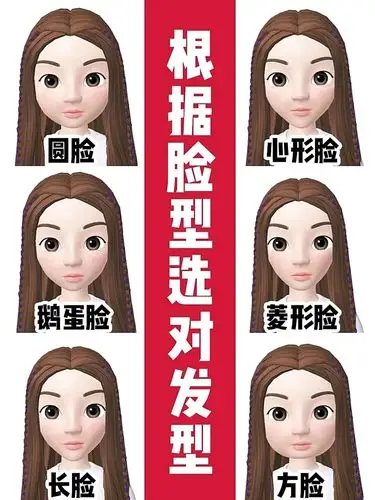 根据脸型选对发型!测对脸型*显瘦脸小
