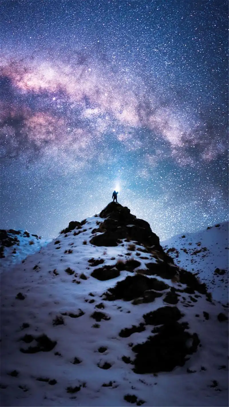 唯美星空摄影手机壁纸精选