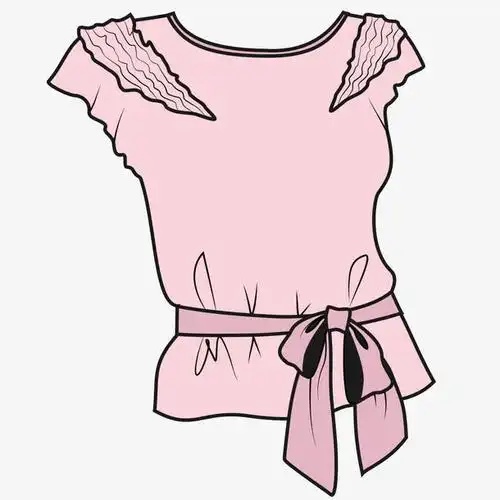 时尚上衣素材免费下载_觅元素