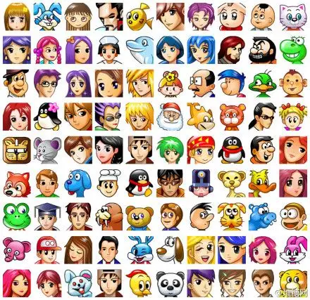 08版经典怀旧qq头像,你曾用过最久的是哪一…-堆糖,美好生活研究所