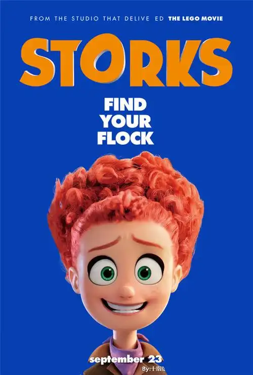 逗鸟外传萌宝满天飞影片个性海报