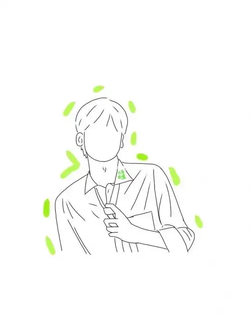 刚刚被幸运砸中 画了一个小翟的线稿#翟潇闻  #线稿 #還原設置