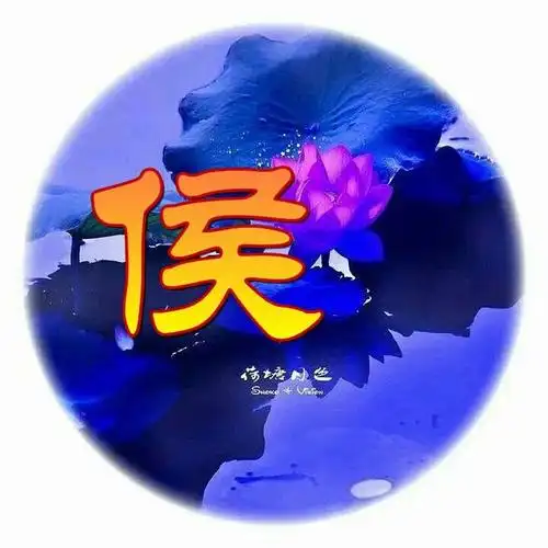 精美圆形百家姓头像,续100张姓氏微信头像,肯定有一张你喜欢的