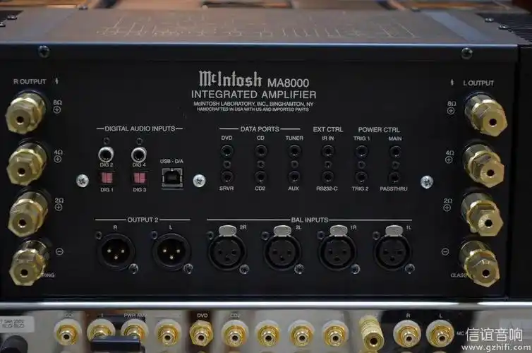 麦景图mcintosh ma8000 新款旗舰合并功放