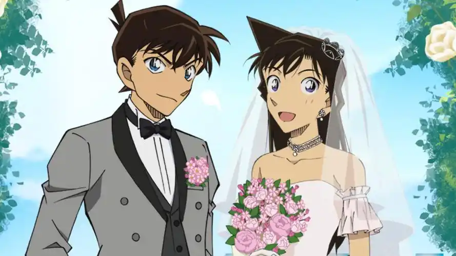 《名侦探柯南 万圣夜的新娘》柯南自曝想娶小兰!全员婚礼造型好惊艳