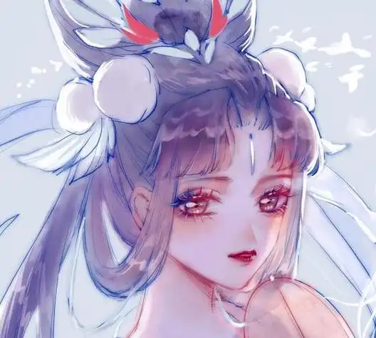 古代头像女嫦娥动漫 动漫头像图片大全 -【爱个性】