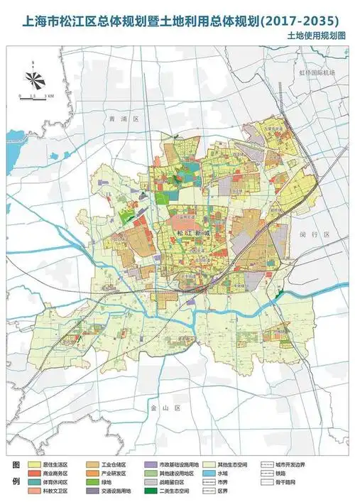 松江总体规划2035正式公布未来的松江是这样的